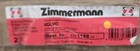 2x ZIMMERMANN 610118800 Bremsscheiben Vorne Ø260 mm für VOLVO 440, 460, 480