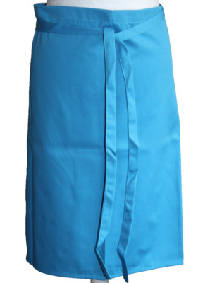 L468 pre-binder apron bistro apron 80 cm x 58 cm gastronomic profession turquoise