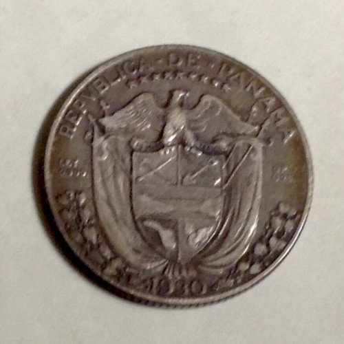 1930 Panama 1/4 Balboa - Free US Shipping cd -
