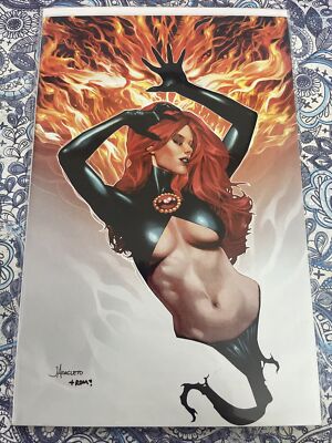 HELLIONS #2 JAY ANACLETO VIRGIN VARIANT COVER goblin queen jean grey phoenix