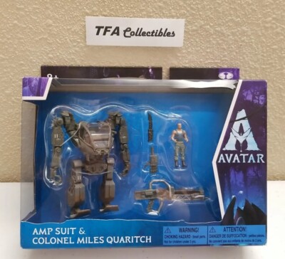 Avatar 2 World of Pandora: AMP SUIT & COLONEL MILES QUARITCH NEW