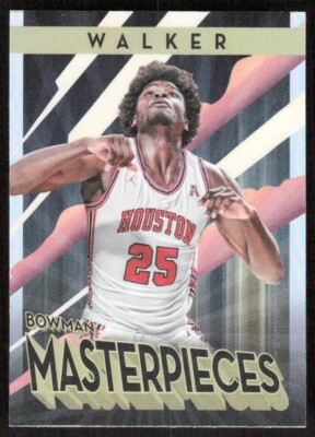 2022-23 7138E Bowman University Best Masterpieces Jarace Walker Houston Cougars