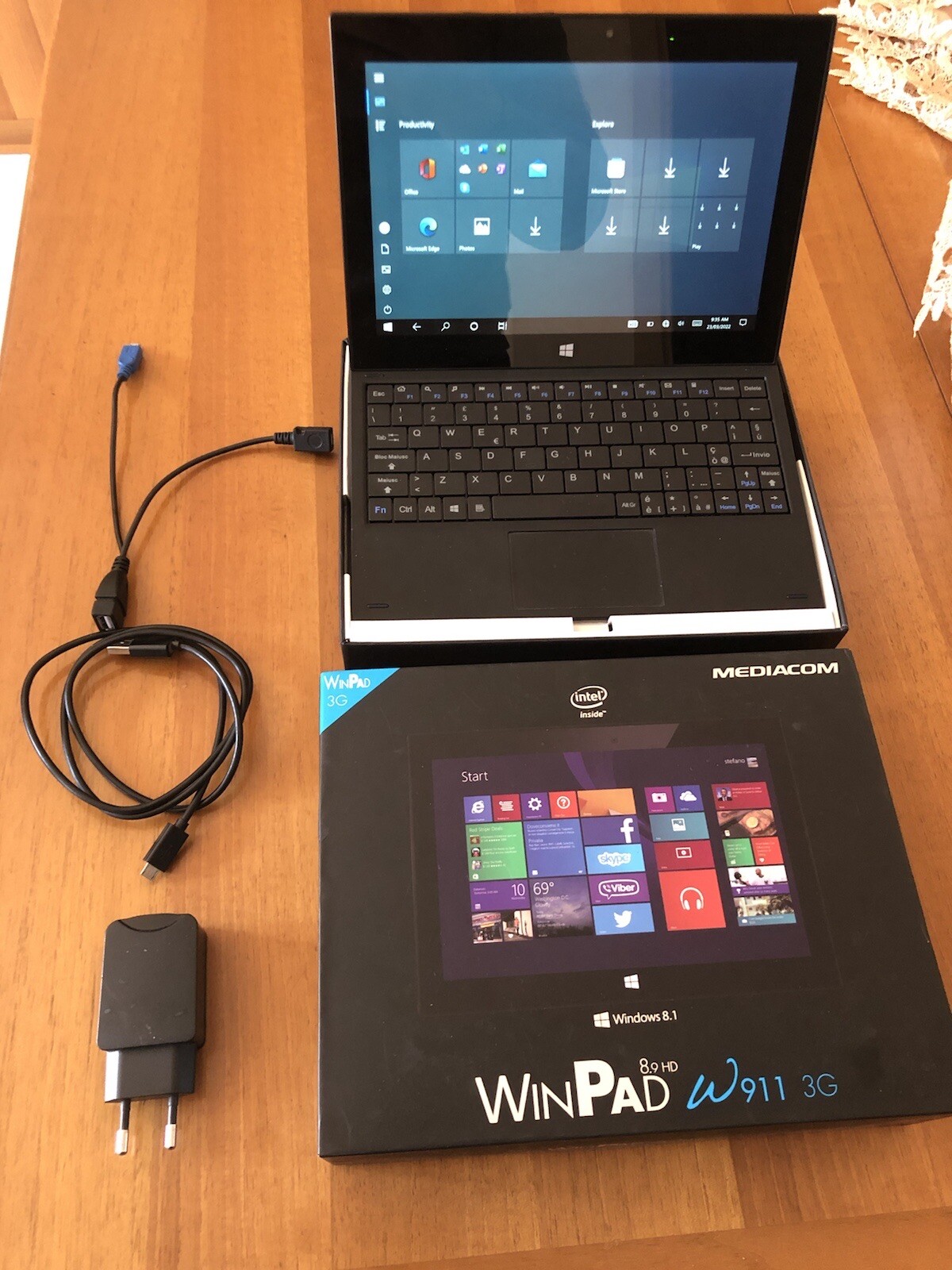 Tablet Windows Używany 40 sprzedam tanio