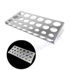 Stainless Steel Tattoo Ink Cup Holder For 21 cups Stand Machine Supply