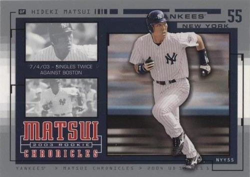 2004 Upper Deck #HM33 Hideki Matsui Matsui Chronicles | eBay