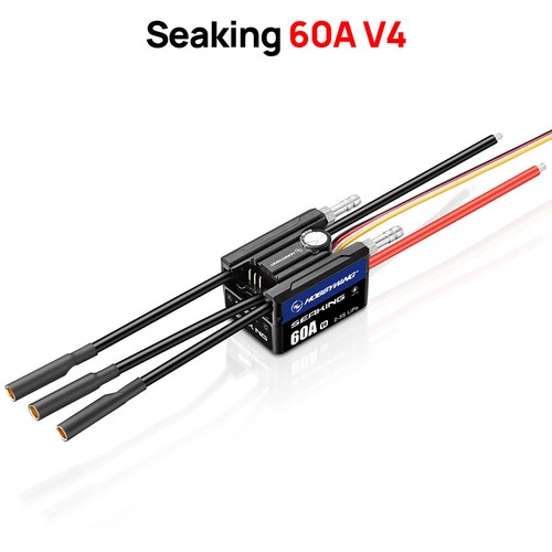 HOBBYWING Seaking V4 Brushless Sensorless ESC 30A 90A 120A 160A BEC for RC Boat - Bild 19 von 22