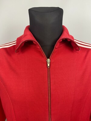 ADIDAS JACKET VINTAGE 1970's WEST GERMANY TRACKTOP SPORT ADIDAS JACKET VINTAGE 1970's WEST GERMANY TRACKTOP SPORT