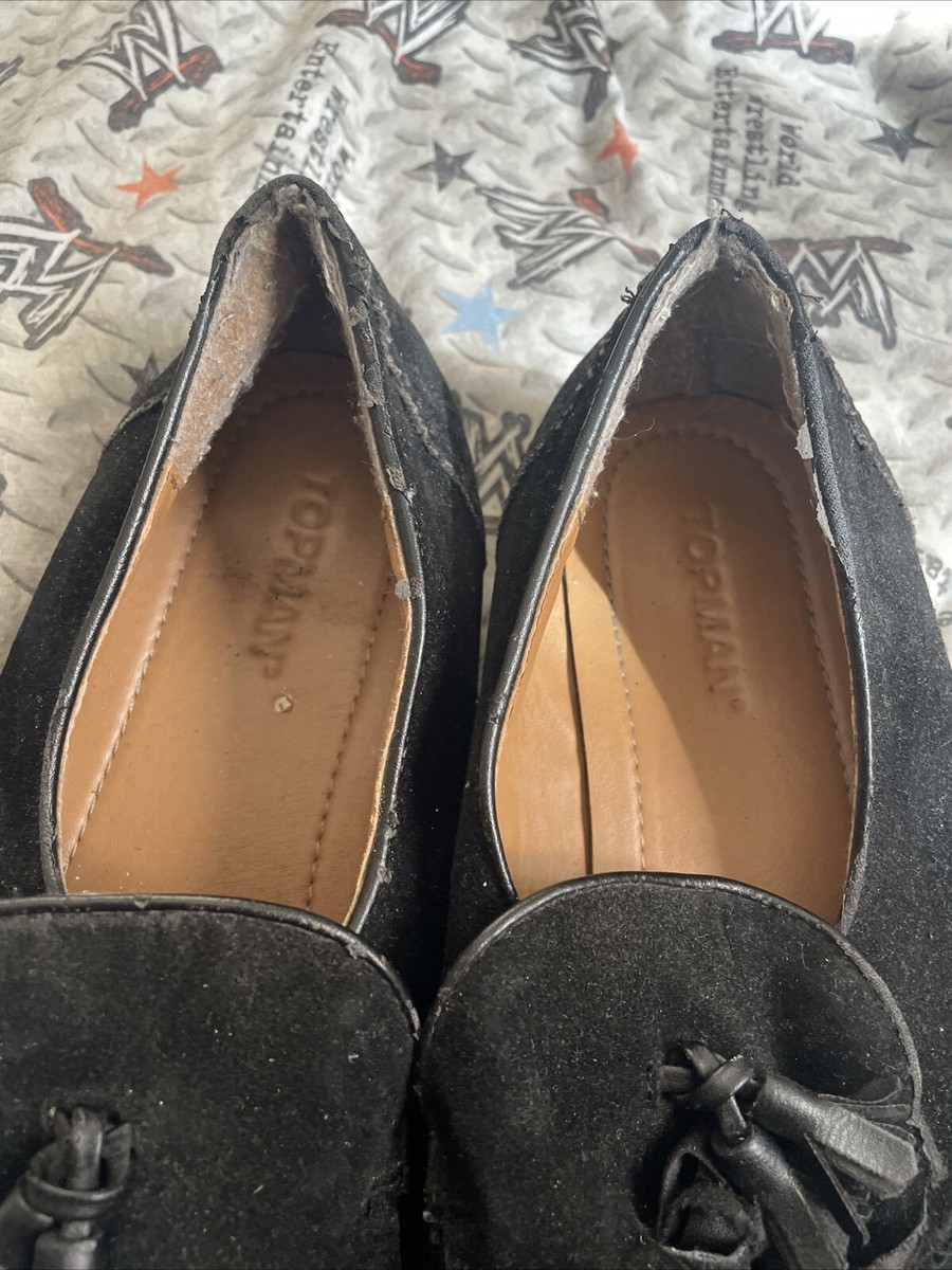  Black And Grey Men’s Loafers - New, Never Worn  Size 10 Topman Mens Loafer Lot x2 Size 45 Gray & Black Loafers | eBay main image 3