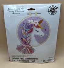 Needle Creations Unicorn 6 Inch Punch Needle Kit