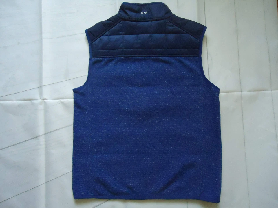 Colete azul Boy's Vineyard Vines tamanho G grande - Imagem 3 de 4