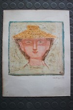 MASSIMO CAMPIGLI OPERA LITOGRAFIA L'Estate per Bolaffi Arte 4658/5000 numerata