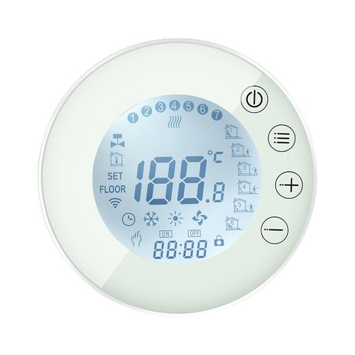 Termostato Smart Digitale Wireless WiFi Programmabile Display LCD Alexa Google - Foto 8 di 21