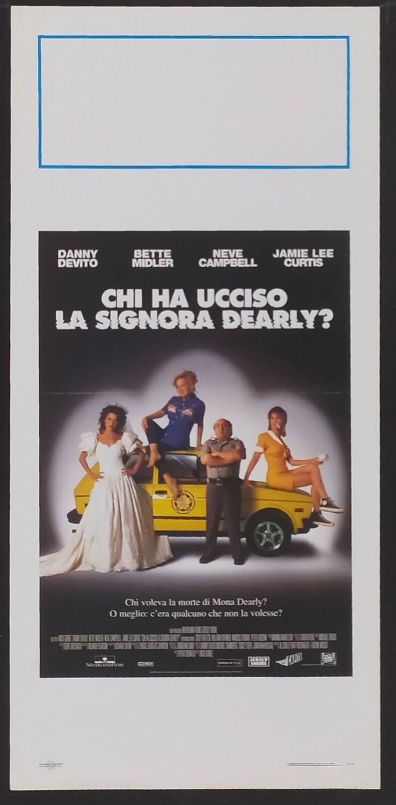 Locandina originale film Chi ha ucciso la signora Dearly? (2000) - Regia di Nick Gomez