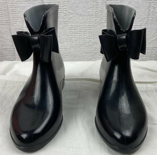Henry Ferrera Womens Solid Bow Detail 
