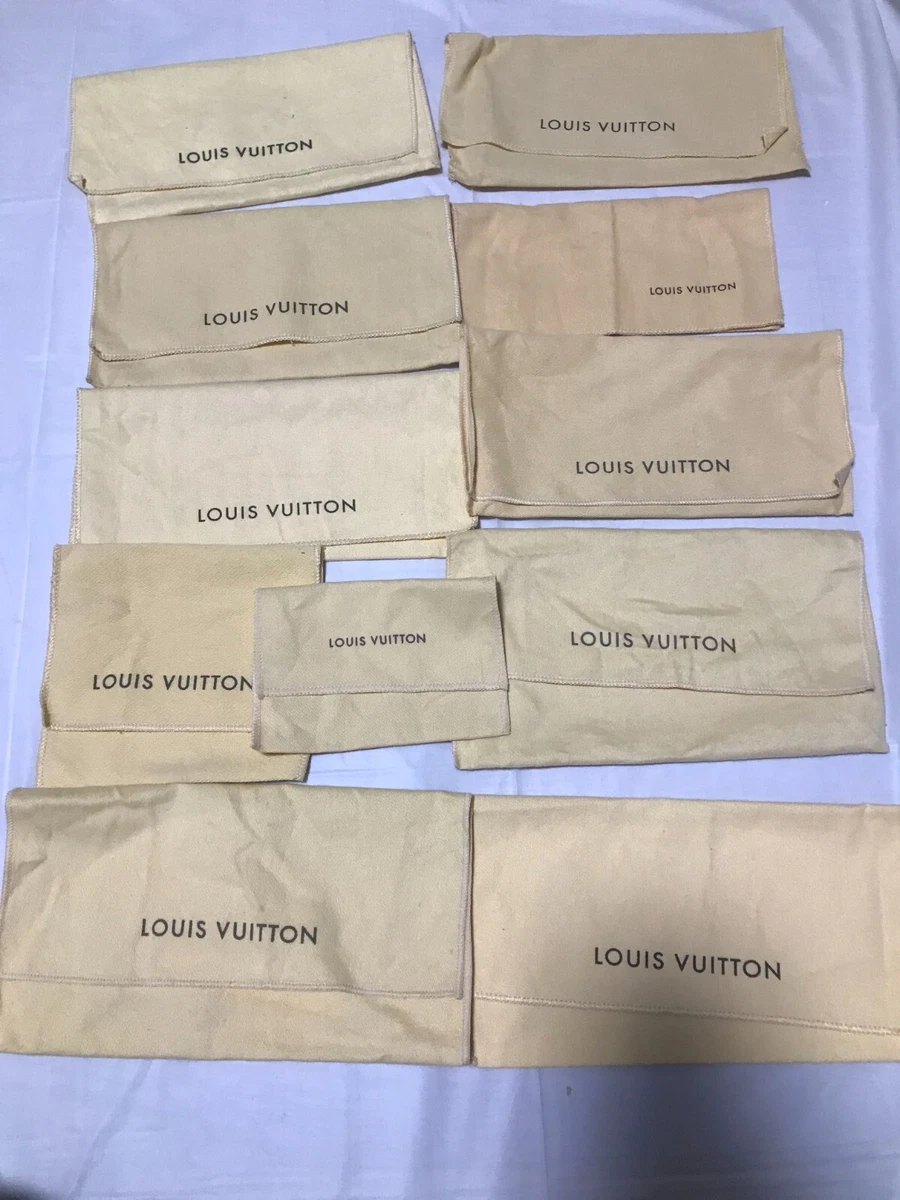 LARGE LOT of Louis Vuitton Authentic Empty Dust bag