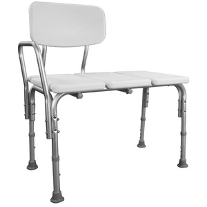 Bath Transfer Bench Shower Chair Seat Stool Aluminium Height