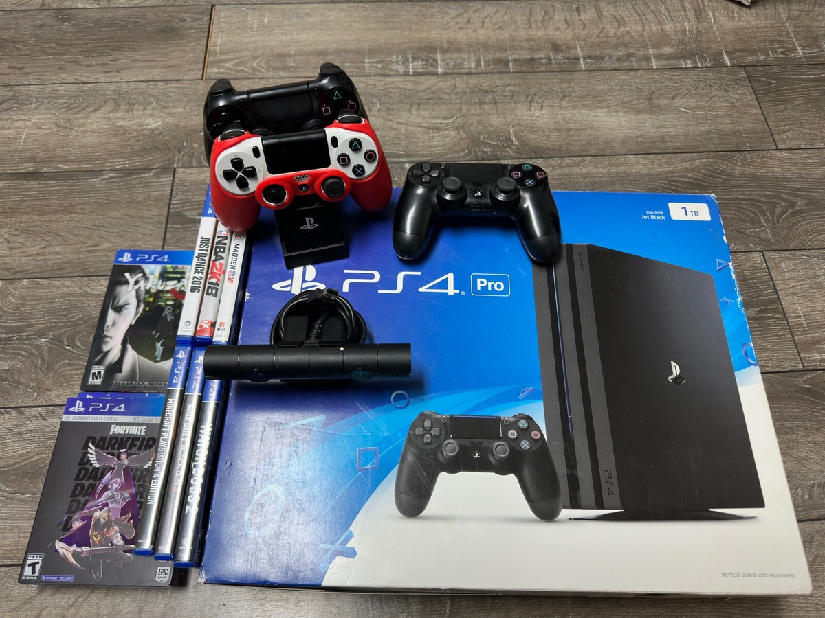 Sony PlayStation 4 Pro 1TB Console Bundle - Console-camera-3