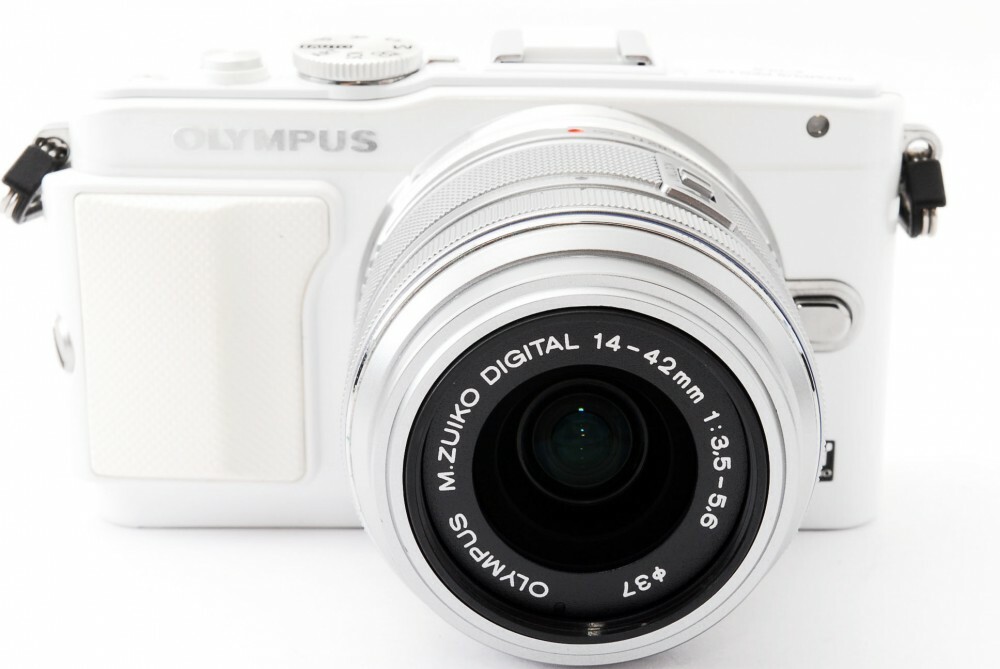 OLYMPUS PEN Life E-PL6 ホワイト Olympus PEN E-PL6 White 16MP 14-42mm Lens Kit [Exc+++] w/8GB