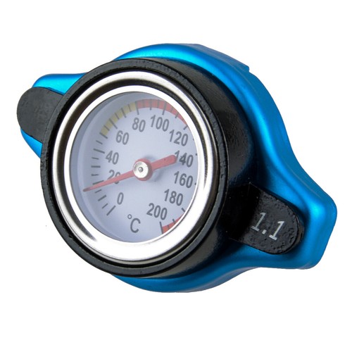 Universal Car 1.1Bar Thermostat Radiator Cap Water Temp Gauge Cap Small