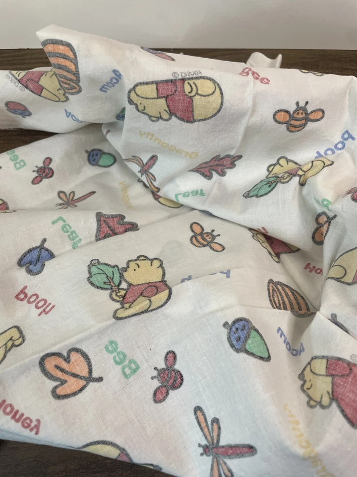 De colección Winnie The Pooh Cortinas Grandes Cenefa Tela Remanente 35" X 46" Foto 2 de 3