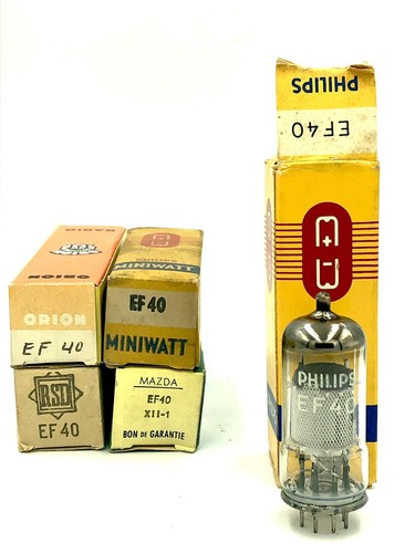 Lampe EF40 Telefunken NOS – Tube électronique, Lampe NIB, Vintage Pour Ampli