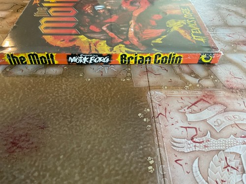 Mork Borg rpg The MOLT at Evil's Core Kickstarter Exalted Funeral new sealed HC - Picture 3 of 4