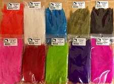 SCHLAPPEN - YOU PICK THE COLOR - 5-7" HARELINE DUBBIN. FLY TYING / CRAFTS HACKLE