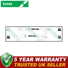 HT Ignition Leads Lucas Fits Seat Ibiza 1993-2002 VW Golf 1991-1999 1.4 #1