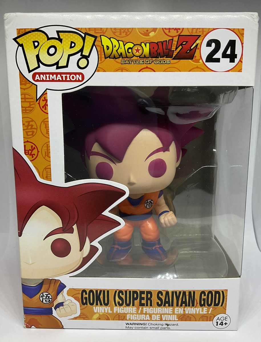 Funko Pop Animation Dragon Ball Z Goku Super Saiyan God #24
