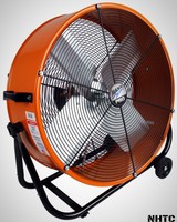 Tilt Drum Fan Portable 2-speed Floor Rolling Pro Industrial Shop Heavy Duty 24 on sale Tilt Drum Fan Portable 2-speed Floor Rolling Pro Industrial Shop Heavy Duty 24 on sale