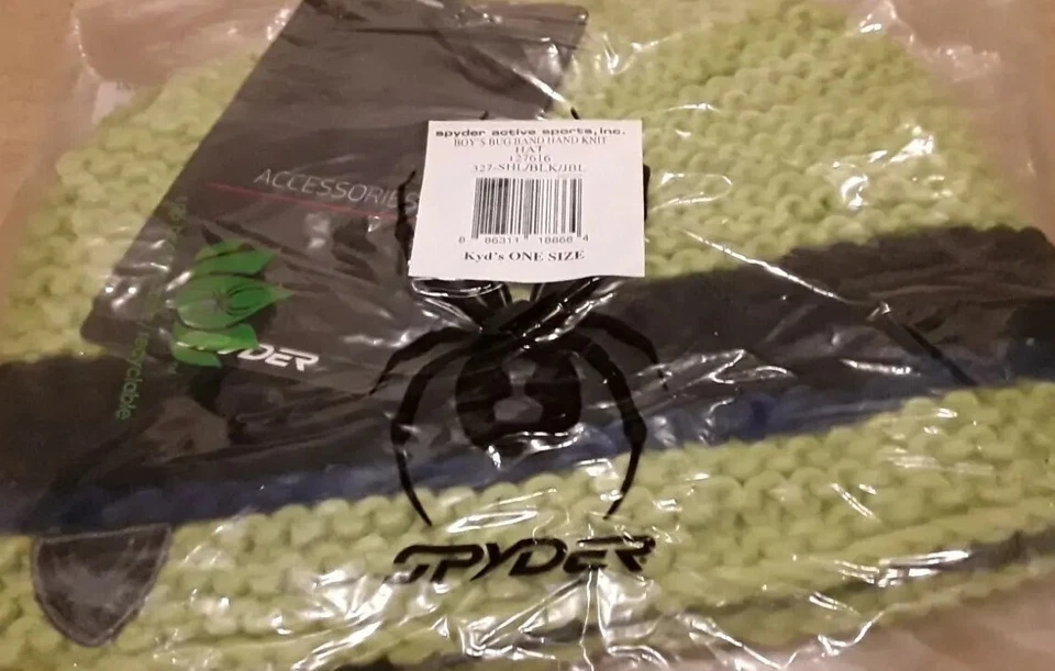 CLOSEOUT Gorro Gorro Creeper Tejido Bug Band Tejido Espía Niño Foto 2 de 2