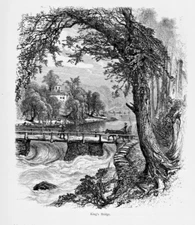 KINGSBRIDGE    Bronx, NY    1874 Antique Genuine 150 years old