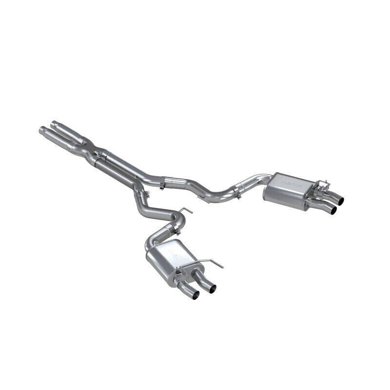 MBRP S7201304 for 16-20 Ford GT350/GT350R Dual Quad Split Rear Outlet 3in CatBa