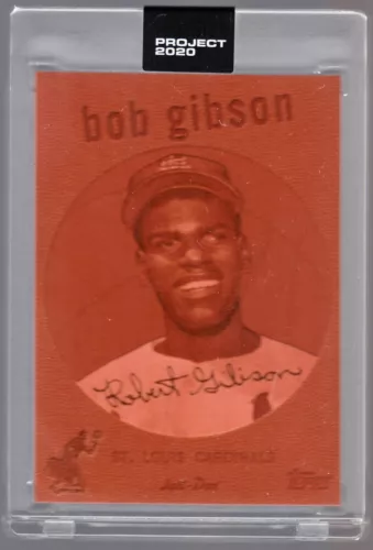 2020 Project Topps Online Exclusive #163 Bob Gibson RC Don C /3484 Cardinals QTY