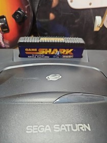 SEGA Saturn Console Bundle w/ Controller, Gameshark & Lightgun, Works Great! 