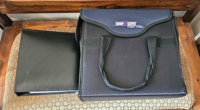 Crop in Style Zippered Binder & File Carry Case For Scrapbooking Plus Addl Book