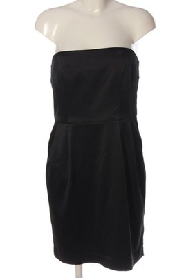 EXPRESS DESIGN STUDIO schulterfreies Kleid Damen Kleid Gr. DE 38 schwarz Elegant