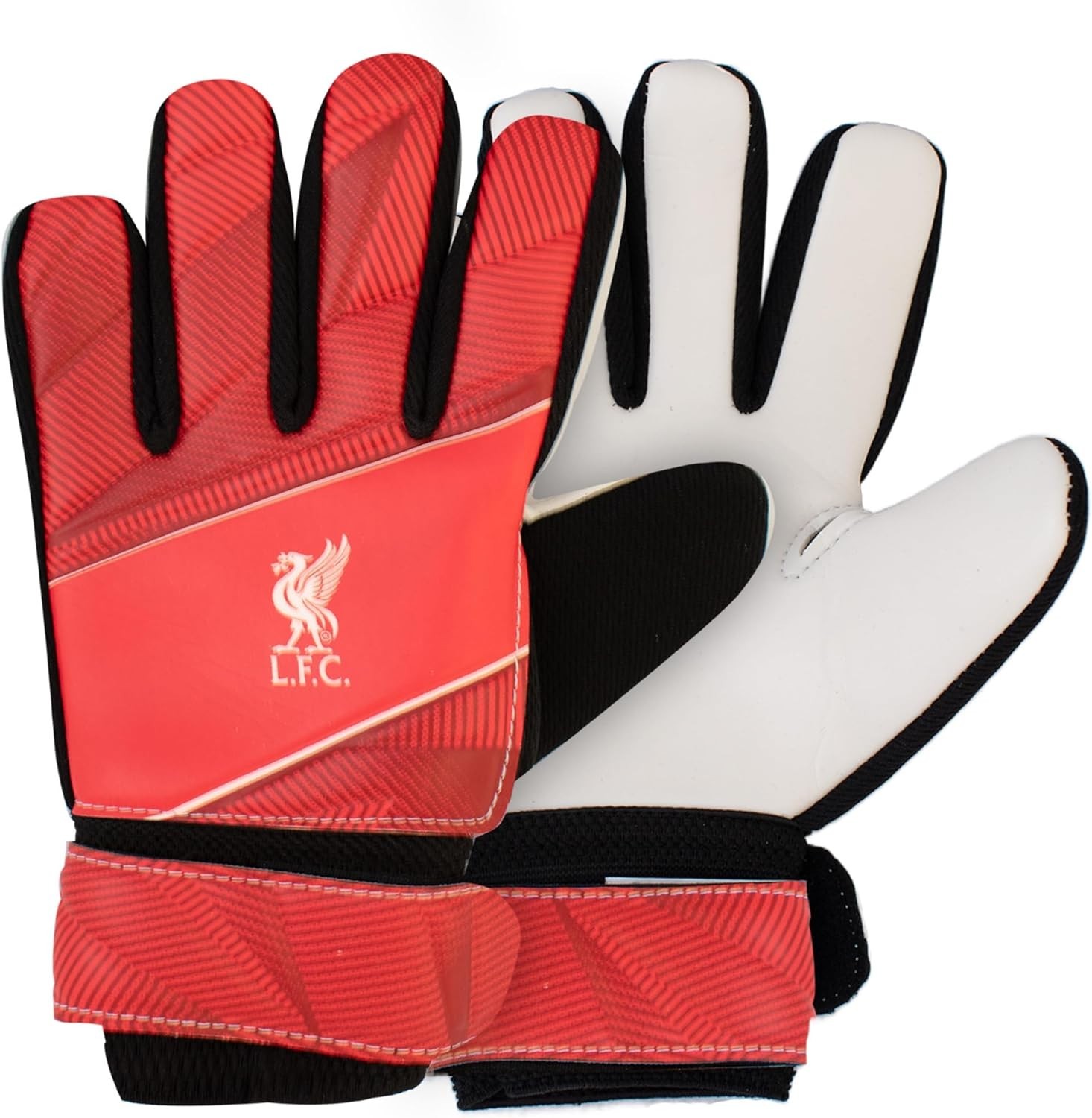 Liverpool FC Gloves Fuse Youth Goalkeeper Goalie Gloves Gift Official Licensed