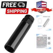 7 Spline Lug Nut Socket Wheel Lock Key Replacement For Aftermarket 7 Spline ...