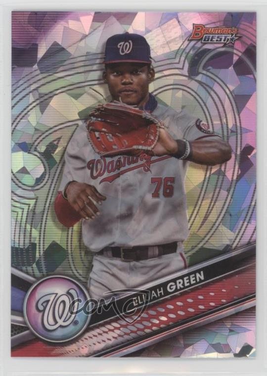 2022 Bowman's Best Top Prospects Atomic Refractor Elijah Green #TP-29
