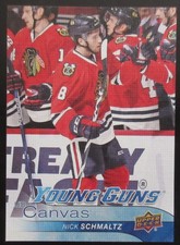 16/17 UD S2 Canvas Young Guns Nick SCHMALTZ RC Utah MAMMOTH