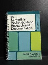 The St. Martins Pocket Guide to Research and ...