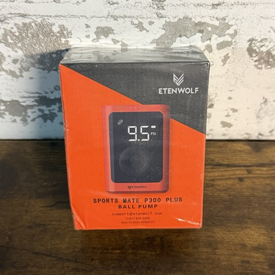 #ad NEW ETENWOLF Sports Mate P300 Plus Ball Pump Max 18 PSI Orange $27.00