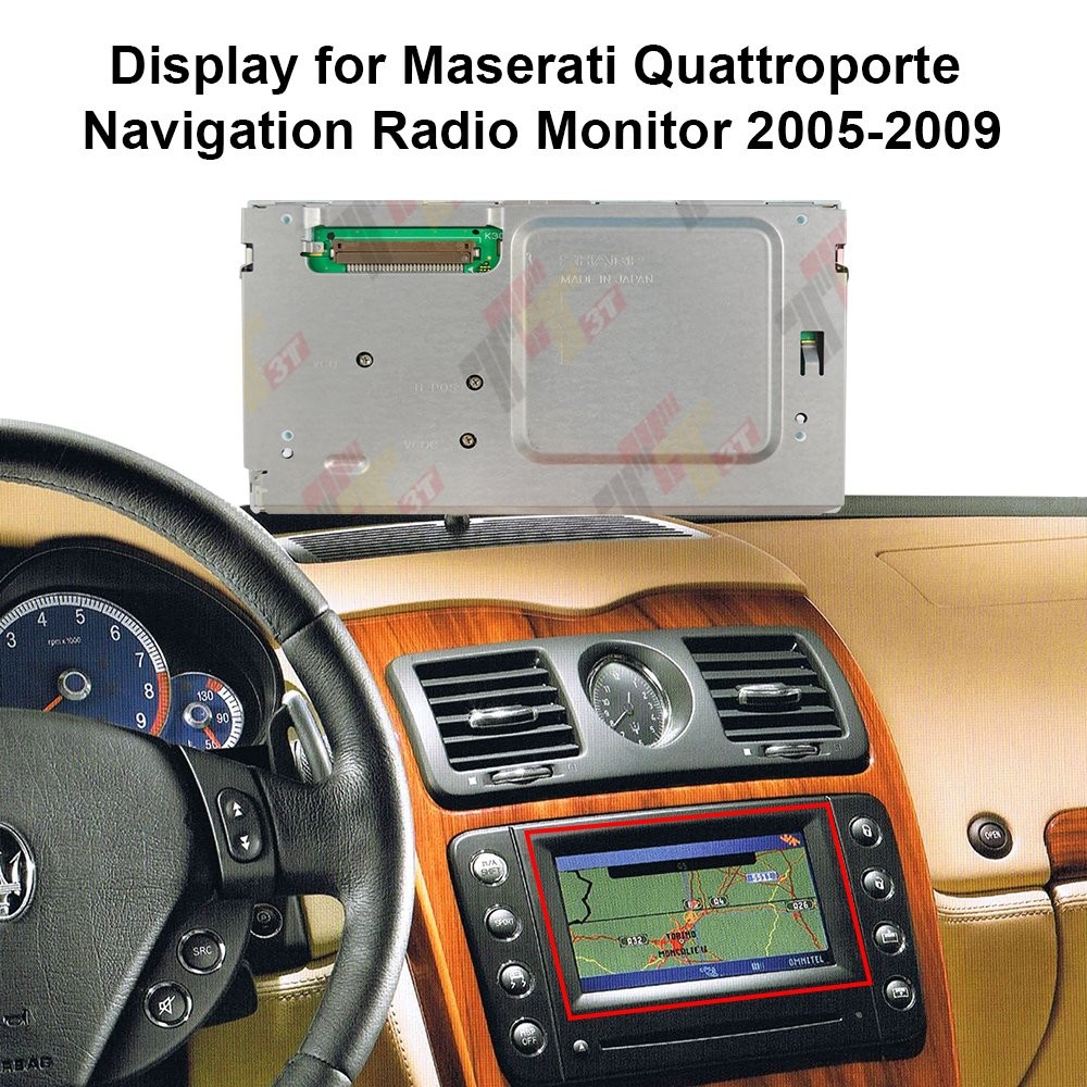 Display for Maserati Quattroporte M139 Navigation Radio Monitor 05
