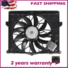 Engine Radiator Cooling Fan Assembly For 2007-2012 MERCEDES-BENZ GL ML 75924