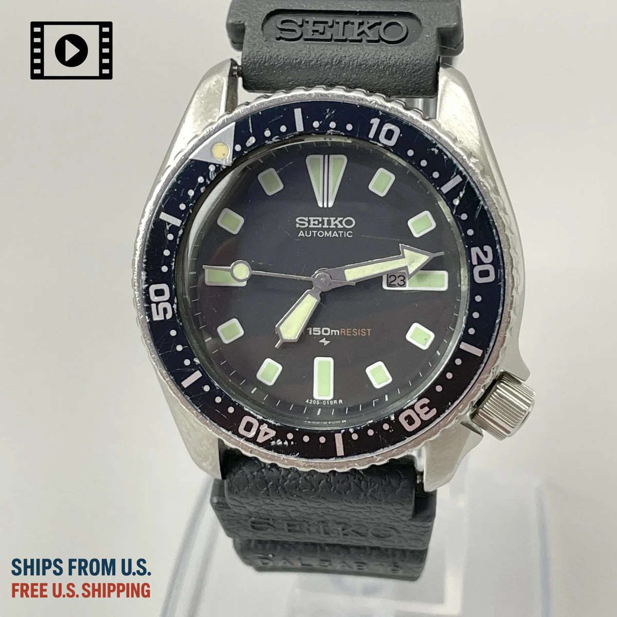 Seiko Analog 150 m (15 ATM) Water Resistance Wristwatches for sale