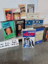 Vintage 50s 60s Frank Sinatra B 52s Buddy Holly Jazz Rock Country Cassette Lot