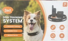 FULUPET 3 in 1 Dog Training System: Electronic  Wireless Fence  Barrier