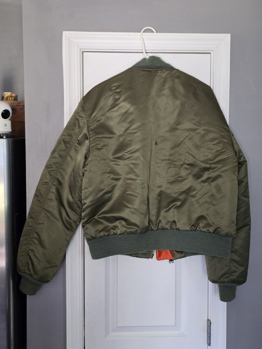 MA-1 Flight Jacket Men's 46 Flyersman MIL-J-82790J USAF Vintage