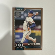 2026 Topps Series One Bryce Miller #331 Seattle Mariners Baseball Card /2026